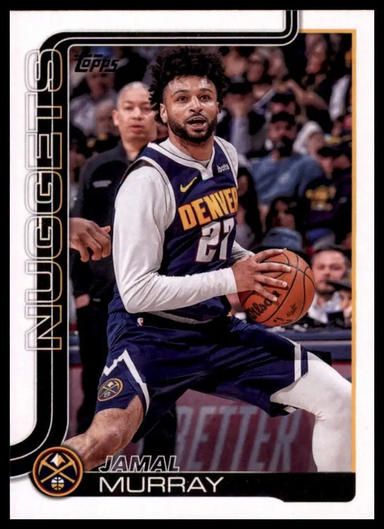 2025-26 Topps Jamal Murray #103 Denver Nuggets Basketball Card NBA Sports - Basketball Card Single