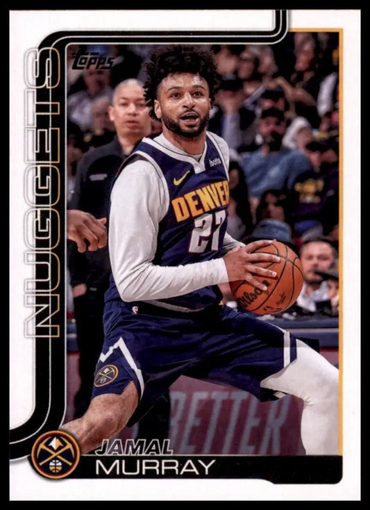 2025-26 Topps Jamal Murray #103 Denver Nuggets Basketball Card NBA Sports