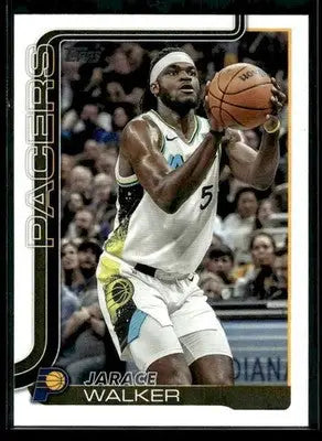 2025-26 Topps Jarace Walker #50 Indiana Pacers - Basketball Card Single