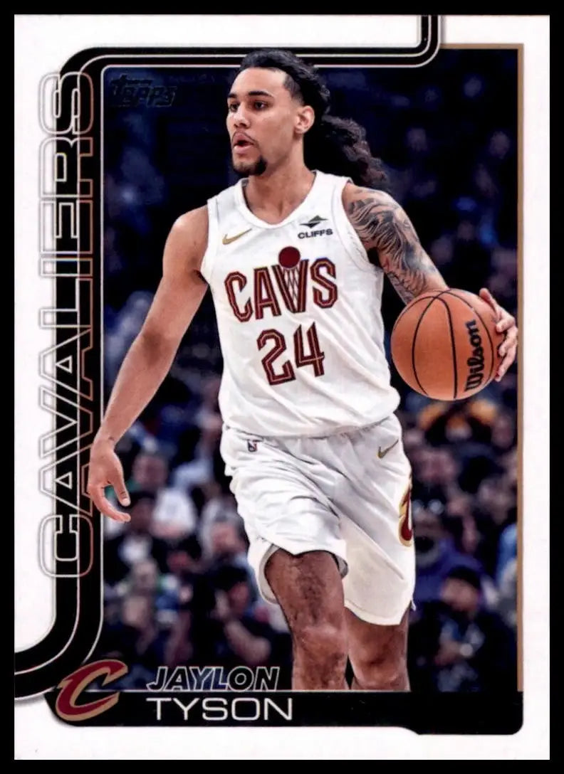 2025-26 Topps Jaylon Tyson #86 Cleveland Cavaliers Basketball Card NBA Sports - Basketball Card Single