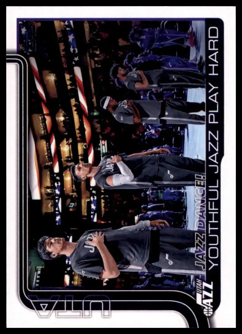 2025-26 Topps Jazz Dance #290 Utah Jazz Basketball Card NBA Sports