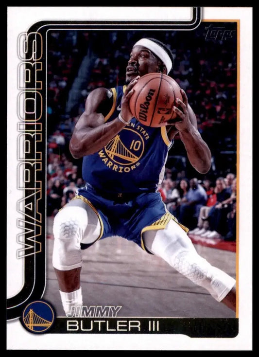 2025-26 Topps Jimmy Butler III #136 Golden State Warriors Basketball Card NBA