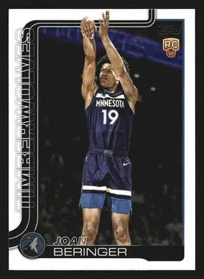 2025-26 Topps Joan Beringer #217 RC Minnesota Timberwolves - Basketball Card Single