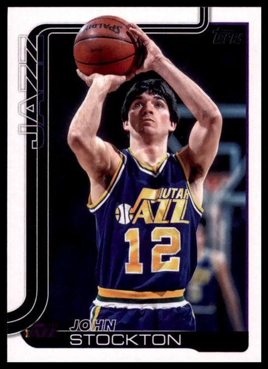 2025-26 Topps John Stockton #264 Utah Jazz Basketball Card NBA Sports