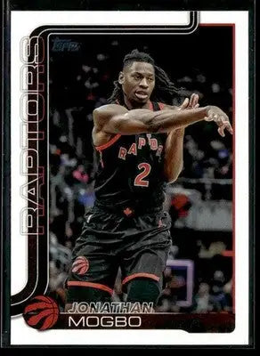 2025-26 Topps Jonathan Mogbo #29 Toronto Raptors