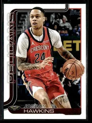 2025-26 Topps Jordan Hawkins #194 New Orleans Pelicans