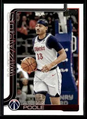 2025-26 Topps Jordan Poole #94 Washington Wizards