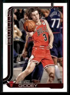 2025-26 Topps Josh Giddey #35 Basre Chicago Bulls