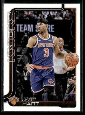 2025-26 Topps Josh Hart #16 New York Knicks