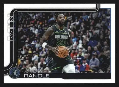 2025-26 Topps Julius Randle #110 Minnesota Timberwolves - Basketball Card Single