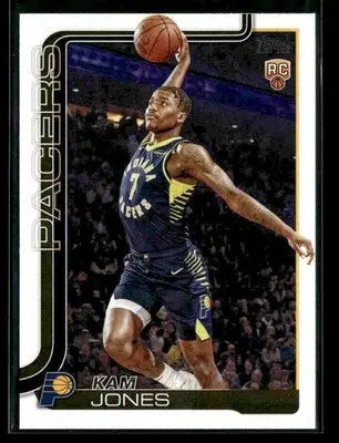 2025-26 Topps Kam Jones #239 RC Indiana Pacers