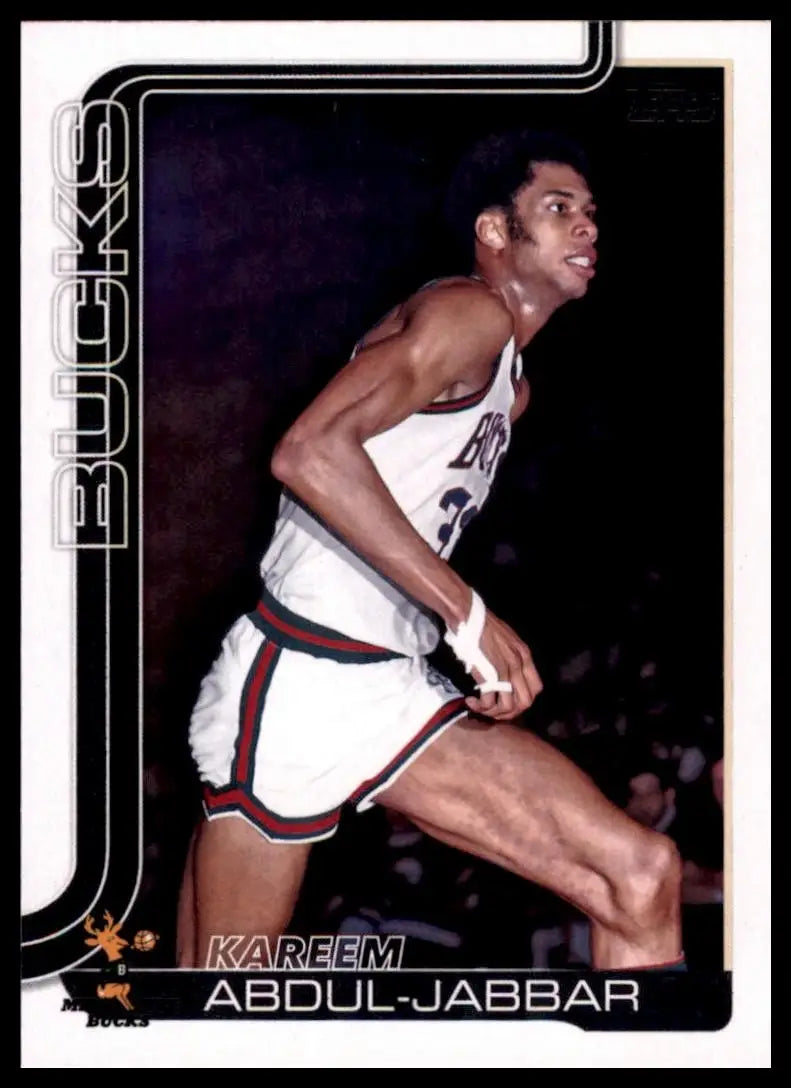 2025-26 Topps Kareem Abdul Jabbar #259 Milwaukee Bucks Basketball Card NBA Sport - Basketball Card Single