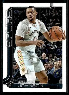 2025-26 Topps Keldon Johnson #200 San Antonio Spurs
