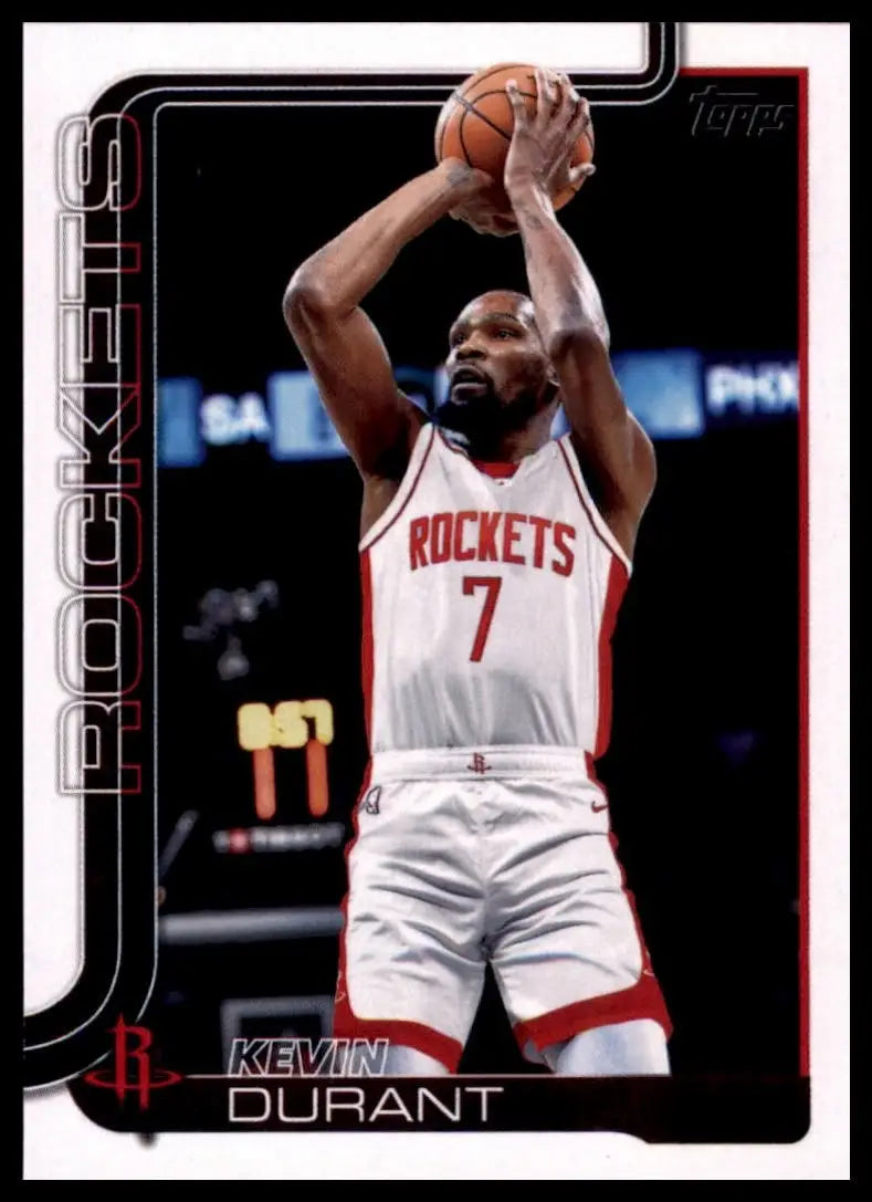 2025-26 Topps Kevin Durant #157 Houston Rockets Basketball Card NBA Sports