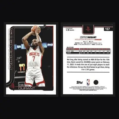 2025-26 Topps Kevin Durant #157 Houston Rockets - Basketball Card Single