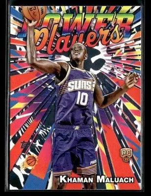 2025-26 Topps Khaman Maluach #PP-20 Power Players Phoenix Suns