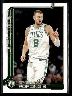 2025-26 Topps Kristaps Porzingis #3 Base Boston Celtics