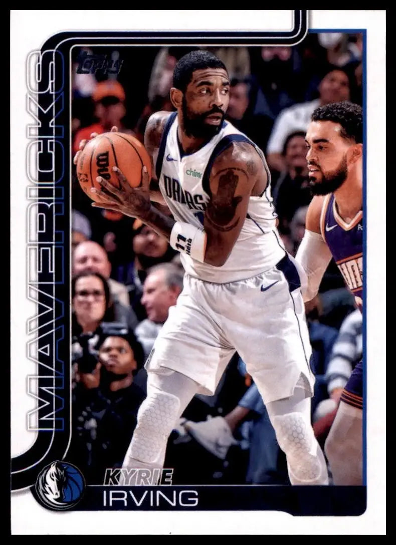2025-26 Topps Kyrie Irving #168 Dallas Mavericks Basketball Card NBA Sports - Basketball Card Single