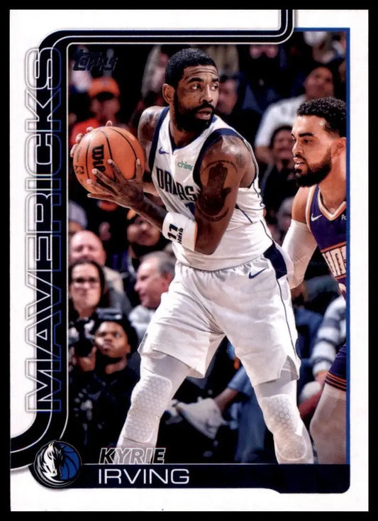 2025-26 Topps Kyrie Irving #168 Dallas Mavericks Basketball Card NBA Sports