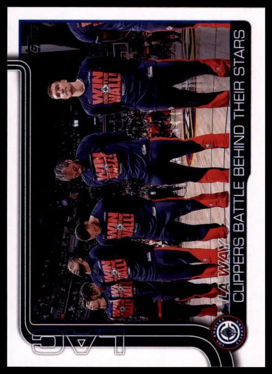 2025-26 Topps LA Way #292 Los Angeles Clippers Basketball Card NBA Sports