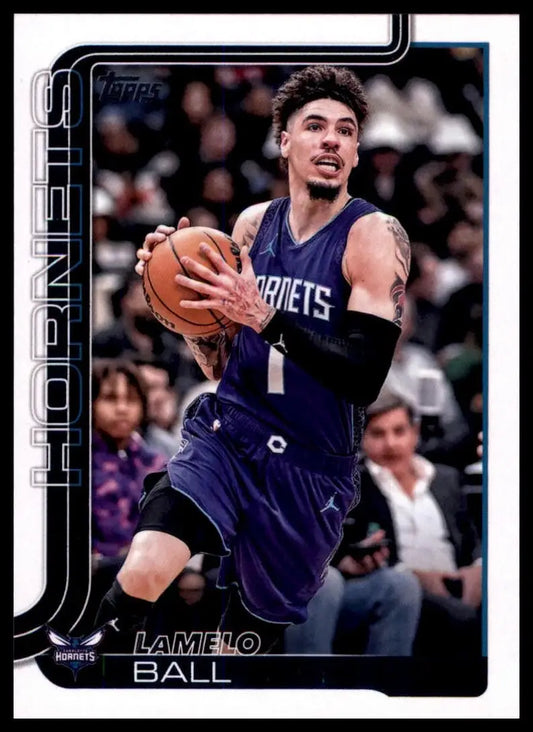 2025-26 Topps LaMelo Ball #67 Charlotte Hornets Basketball Card NBA Sports