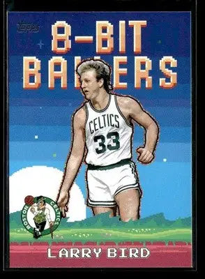 2025-26 Topps Larry Bird #8B-25 8-Bit Ballers Boston Celtics