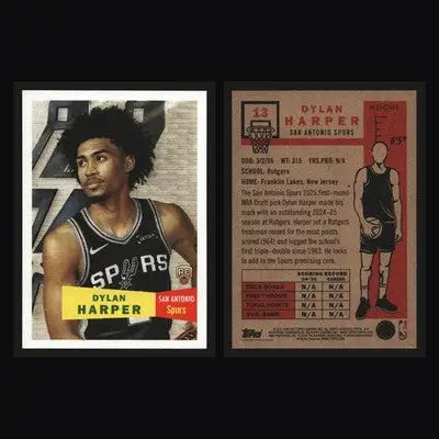 2025-26 Topps Living Set Dylan Harper #13 RC Rookie San Antonio Spurs - Basketball Card Single