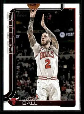 2025-26 Topps Lonzo Ball #39 Base Chicago Bulls