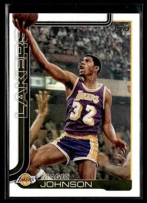 2025-26 Topps Magic Johnson #255 Los Angeles Lakers