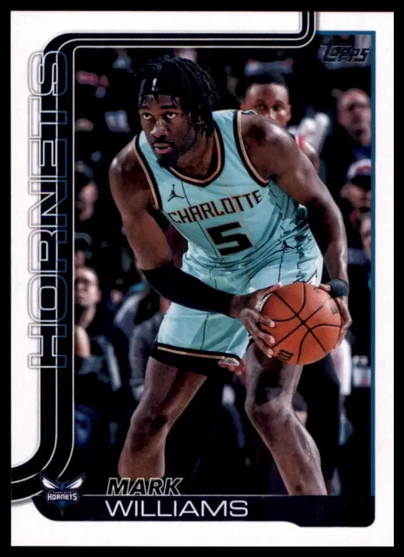 2025-26 Topps Mark Williams #70 Charlotte Hornets Basketball Card NBA Sports - Basketball Card Single