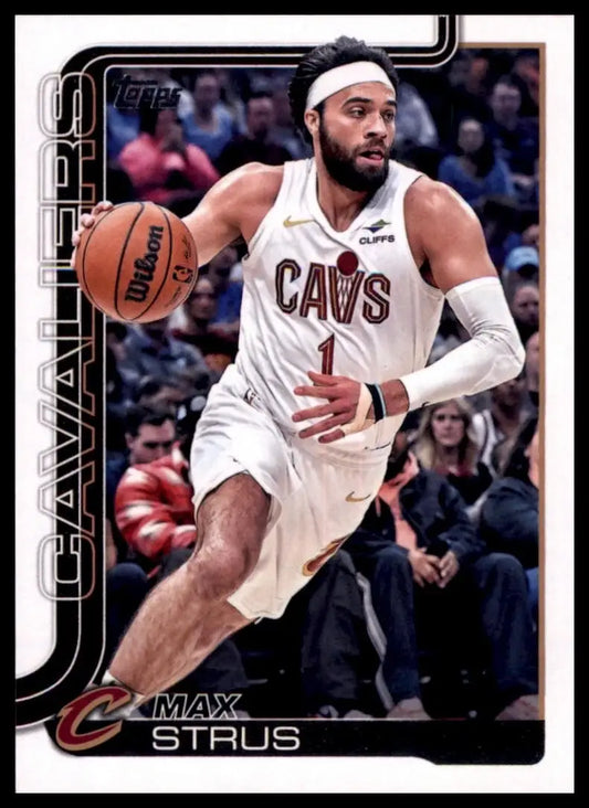 2025-26 Topps Max Strus #84 Cleveland Cavaliers Basketball Card NBA Sports