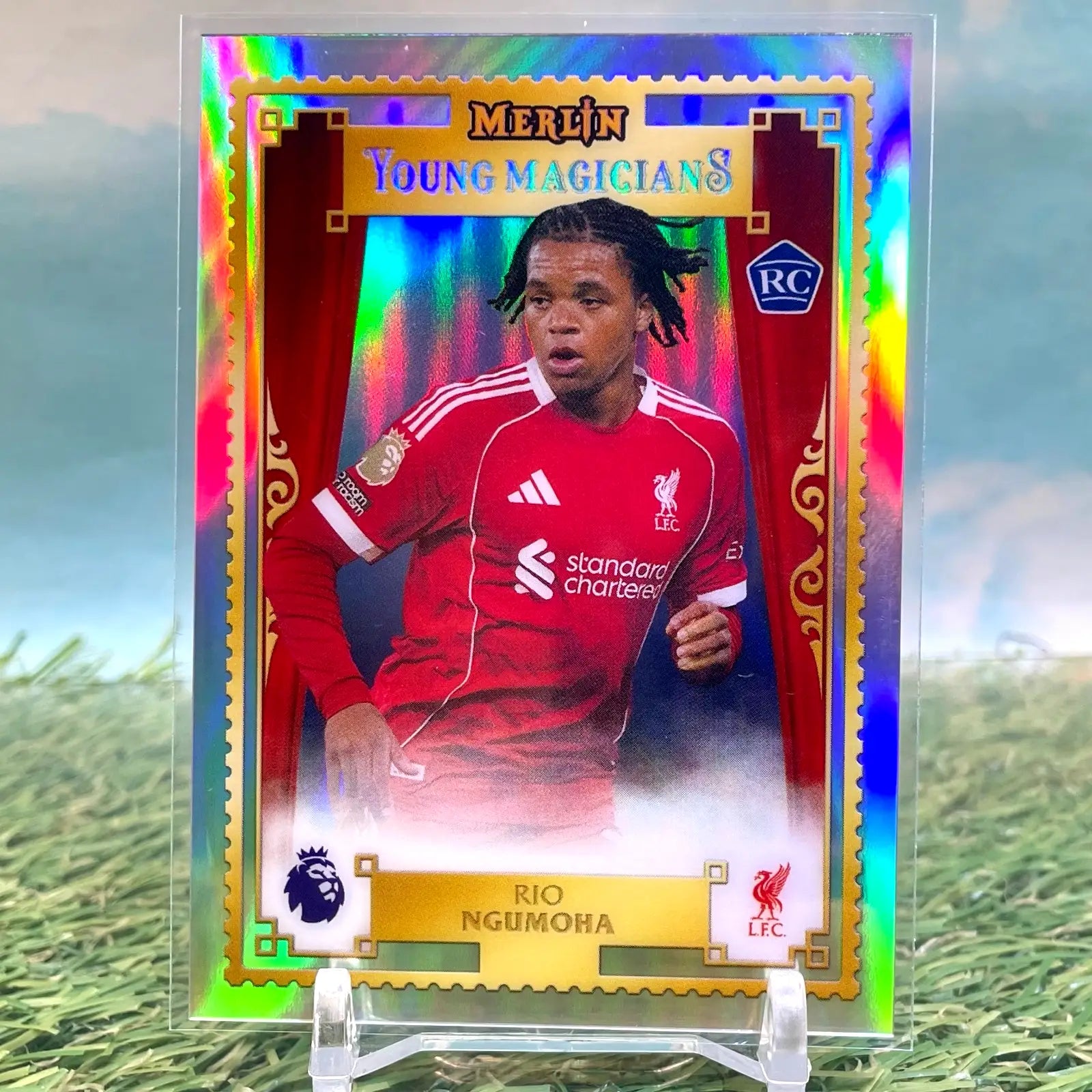 2025-26 Topps Merlin Premier League #YM-12 Rio Ngumoha Young Magicians - Soccer Card Single