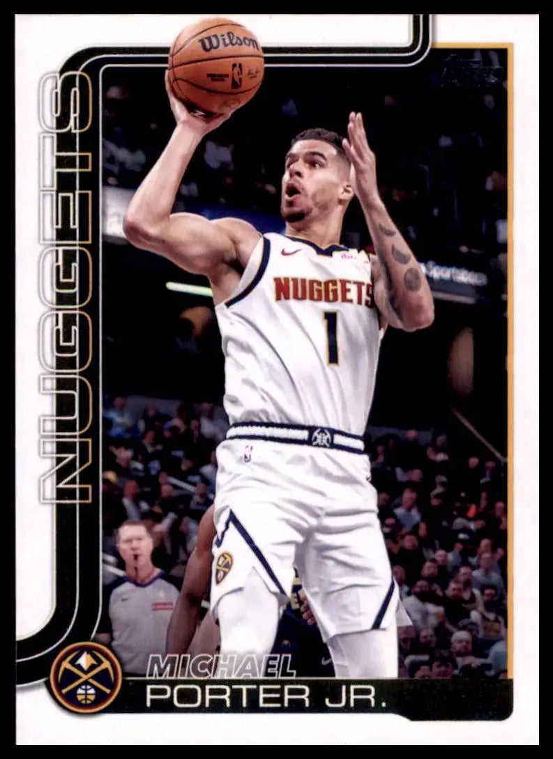 2025-26 Topps Michael Porter Jr #105 Denver Nuggets Basketball Card NBA Sports - Basketball Card Single