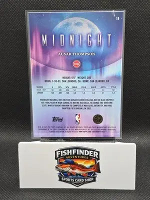 2025-26 Topps Midnight - Ausar Thompson #18 - Basketball Card Single