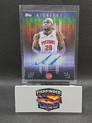 2025-26 Topps Midnight - Dark Marks Isaiah Stewart #DM-IS (AU)