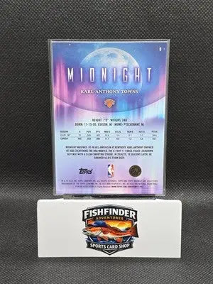 2025-26 Topps Midnight Karl-Anthony Towns Zodiac #9 Knicks - Basketball Card Single