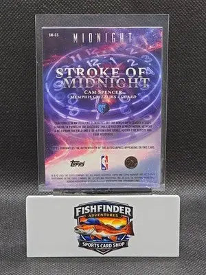 2025-26 Topps Midnight - Stroke of Midnight Autographs Cam Spencer #SM-CS (AU) - Basketball Card Single