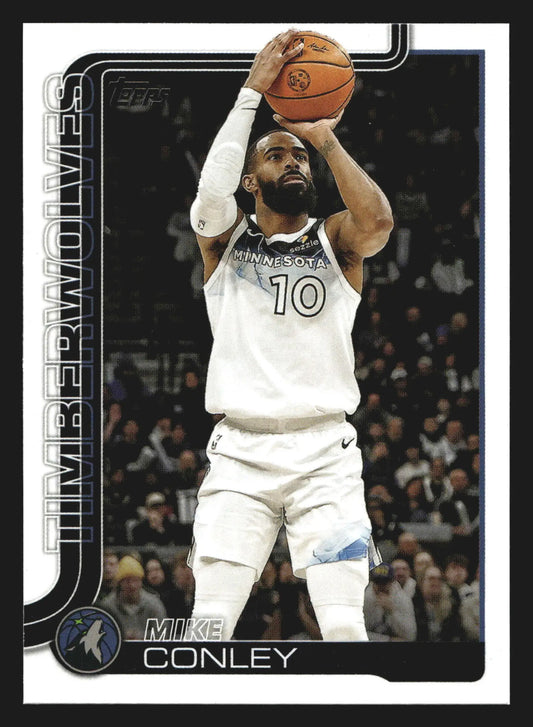 2025-26 Topps Mike Conley #112 Minnesota Timberwolves - Basketball Card Single