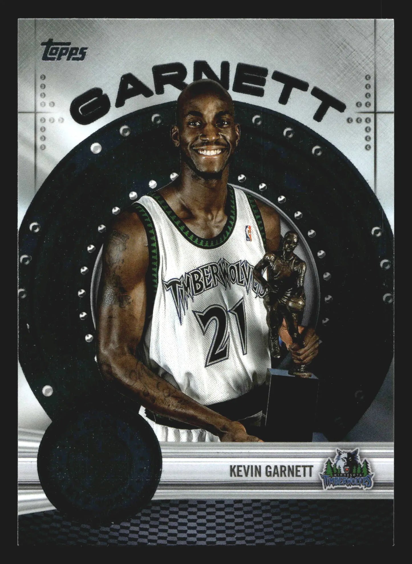 2025-26 Topps MVP Vault Kevin Garnett #MVP-10 Timberwolves HOF - Basketball Card Single
