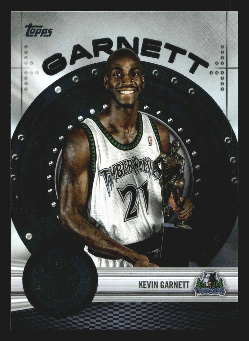 2025-26 Topps MVP Vault Kevin Garnett #MVP-10 Timberwolves HOF - Basketball Card Single