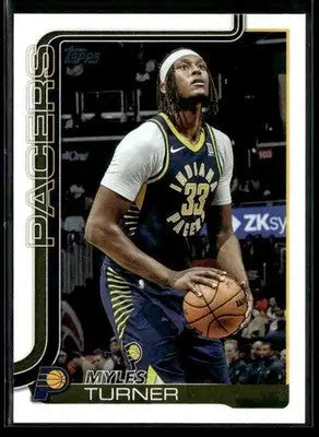 2025-26 Topps Myles Turner #49 Indiana Pacers