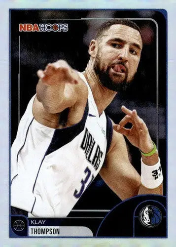 2025-26 Topps NBA Hoops #104 Klay Thompson NM Near Mint Mavericks ID:83192 - Basketball Card Single