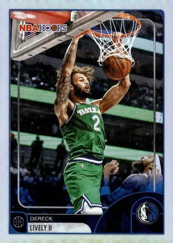 2025-26 Topps NBA Hoops #107 Dereck Lively II NM Near Mint Mavericks ID:83194 - Basketball Card Single