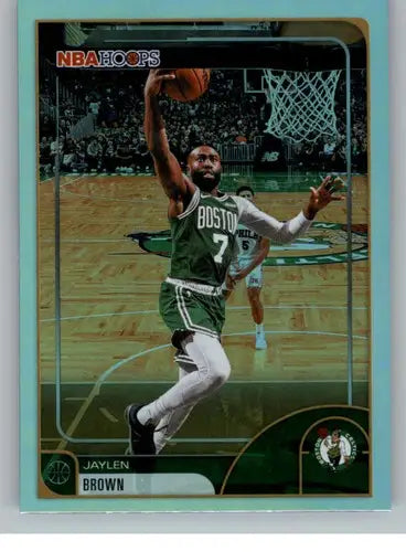 2025-26 Topps NBA Hoops #135 Jaylen Brown NM Near Mint Celtics ID:83202