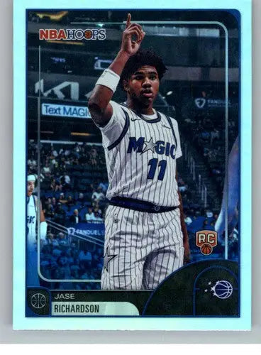 2025-26 Topps NBA Hoops #142 Jase Richardson NM Near Mint RC Rookie Mag ID:83205 - Basketball Card Single