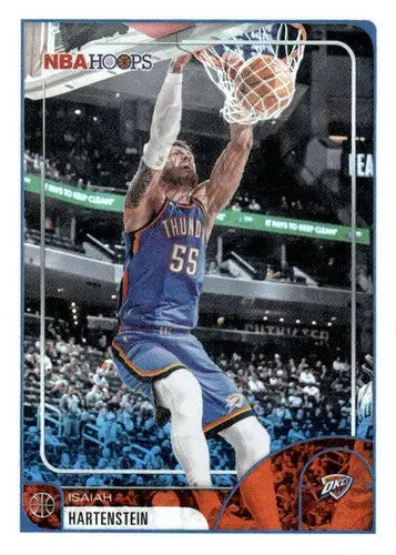 2025-26 Topps NBA Hoops #196 Isaiah Hartenstein NM Near Mint Thunder ID:83216 - Basketball Card Single