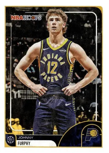 2025-26 Topps NBA Hoops #209 Johnny Furphy NM Near Mint Pacers ID:83219 - Basketball Card Single