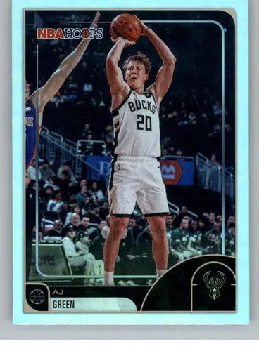 2025-26 Topps NBA Hoops #33 AJ Green NM Near Mint Bucks ID:83167