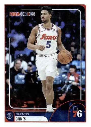 2025-26 Topps NBA Hoops #54 Quentin Grimes NM Near Mint 76ers ID:83172