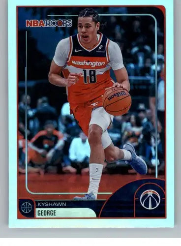 2025-26 Topps NBA Hoops #56 Kyshawn George NM Near Mint Wizards ID:83174 - Basketball Card Single